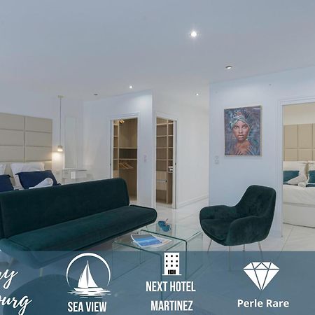 Luxury Maubourg - Vue Mer - Croisette 50M Plage - Clim - Terrasse Κάννες Εξωτερικό φωτογραφία