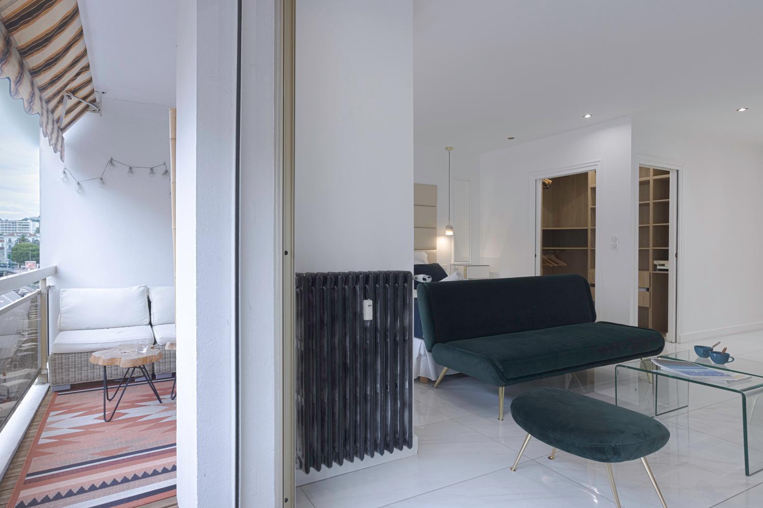 Luxury Maubourg - Vue Mer - Croisette 50M Plage - Clim - Terrasse Κάννες Εξωτερικό φωτογραφία